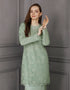 BAJU KURUNG PAHANG MODEN ELINA (SPRING GREEN)